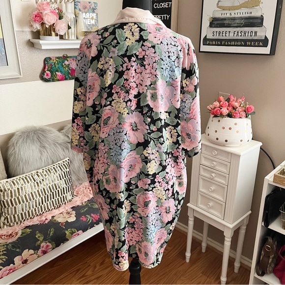 Vintage Victoria's Secret floral nightgown size M/L - Picture 3 of 6